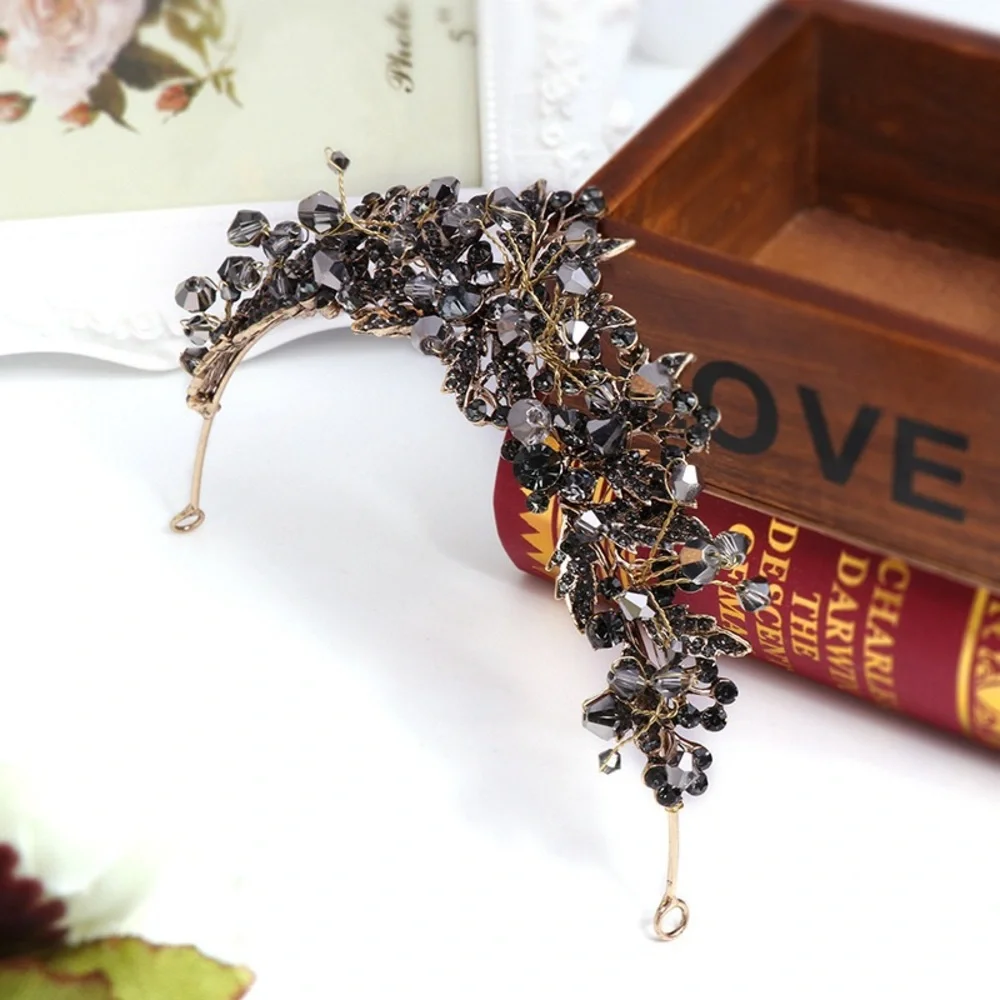Rhinestone Tiara Crown For Women Party Wedding Bridal Bride Crystal Hair Jewelry